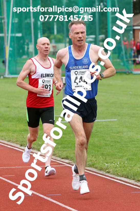 3000 metres, NECAA Open Meeting, Morpeth, Sunday, September 27th. David T. Hewitson/Sports for All Pics